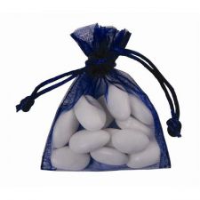 sac organza marine 10 pcs anniversaire communion mariage fete feudartifice cotillons 