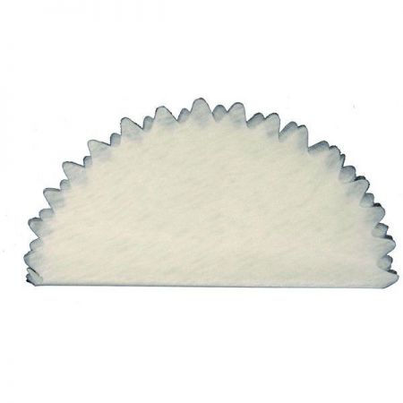 voile nacre ecru festonne 25pcs anniversaire communion mariage fete feudartifice cotillons 