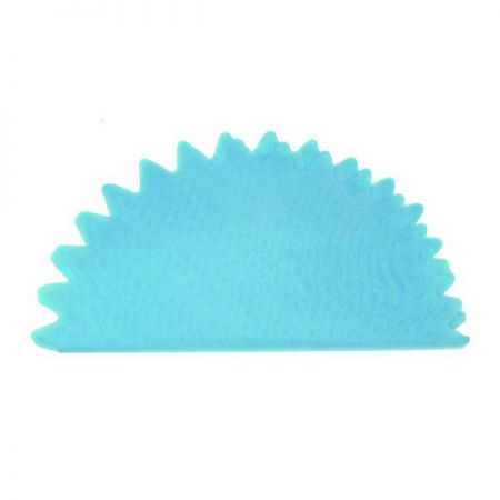 voile nacre bleu festonne 25pcs anniversaire communion mariage fete feudartifice cotillons 
