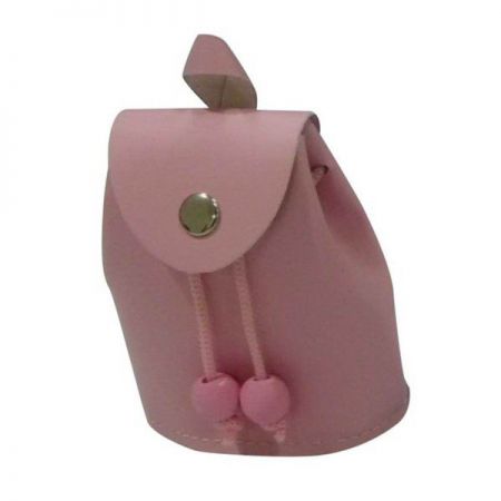 sac a dos cuir rose anniversaire communion mariage fete feudartifice cotillons 