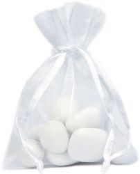 70017 1 blancsachet organdi boite bonbon dragee serviette disco theme fete ceremonie table decoration 4