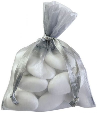 70017 4 grissachet organdi boite bonbon dragee serviette disco theme fete ceremonie table decoration 4 