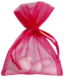 70017 15 fushiasachet organdi boite bonbon dragee serviette disco theme fete ceremonie table decoration 4