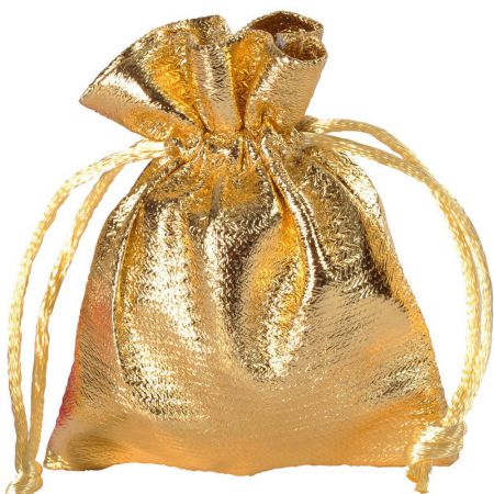 70018 3 orbrillant tissu organdi boite bonbon dragee serviette disco theme fete ceremonie table decoration sachet 