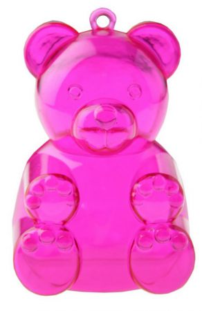 70021 15 fuchsiaours coeur lapin lait boite bonbon dragee serviette disco theme fete ceremonie table decoration 