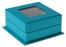 70213 8 turquoiseboite carree cornet valise coffret paillette boite sapin pvc turquoise ours coeur lapin lait boite bonbon dragee servie
