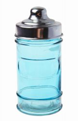 3855 8 turquoisepot bocal verre dragee bapteme fete ceremonie ambiance