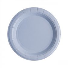 assiette laquee bleu les 10 pieces anniversaire communion mariage fete feudartifice cotillons