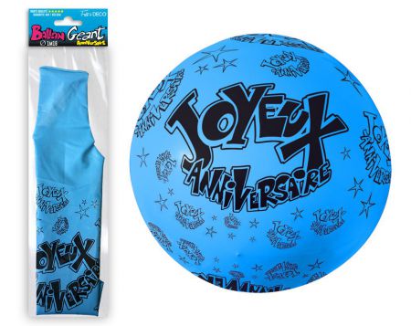 balgab00 ballon geant joyeux anniversaire bleu pas cher belgique france 