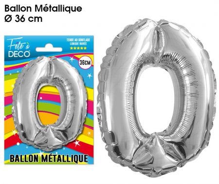 balmc00 ballon metallique chiffre 0 pas cher anniversaire france belgique 