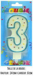 bbcgb03 bougie chiffre geante bleu deco anniversaire age top fete pas cher