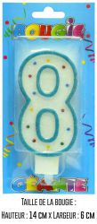 bbcgb08 bougie geante bleu deco anniversaire pas cher age top fete 