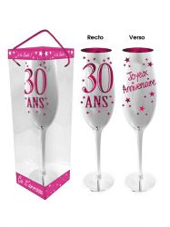 flcr03 flute champagne humoristique pas cher top fete age 18 ans anniversaire deco rose