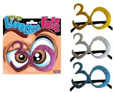 luna03 lunette humoristique joyeux anniversaire geante top fete deco age 30 ans chiffre