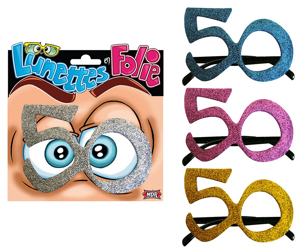 Lunette Anniversaire 50 Ans Top Fete