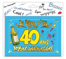 livre d or 40 ans 