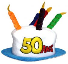 chapeau anniversaire 50 ans 