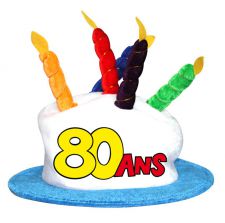 cha09 chapeau humoristique joyeux anniversaire pas cher age chiffre 80 ans 