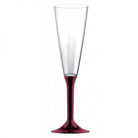 flut champagne jetable plastique top fete deco pas cher bordeaux 