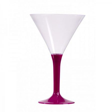 verre cocktail plastique top fete deco mariage pas cher pourpre aubergine 