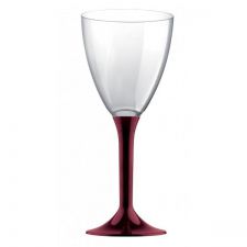 verre a vin plastique top fete deco mariage bordeaux 