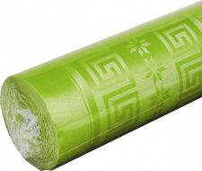 rd262016i vert pomme nappe papier damassee vaisselle jetable deco mariage anniversaire