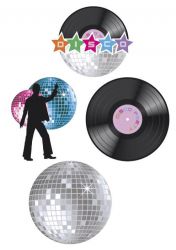 b00732 boland decoration anniversaire disco top fete 