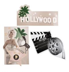 b44204 decoration hollywood anniversaire boland pas cher top fete 