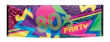 b44602 annee 80 decoration anniversaire soiree pas cher top fete boland