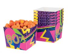 b44609 bols vaisselle jetable annee 80 decoration soiree anniversaire pas cher top fete boland