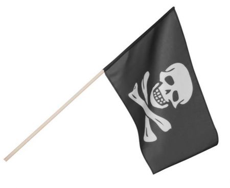 b74163 drapeau decoration salle anniversaire pas cher top fete boland pirate 