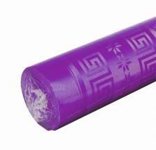 rd262041 prune nappe papier damassee vaisselle jetable deco mariage anniversaire