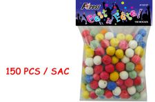 sachet 150 boules sarbacane cotillon pas cher top fete 