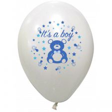 1251be ballon baudruche baby shower garcon