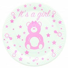 1121ro baby shower deco table fille