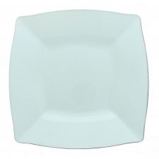 Assiette plastique carr/é X12 GM Rouge Vaisselle jetable