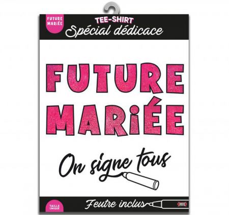t shirt future mariee on signe tous 
