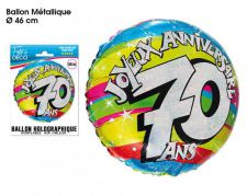 ballon helium 70 ans 