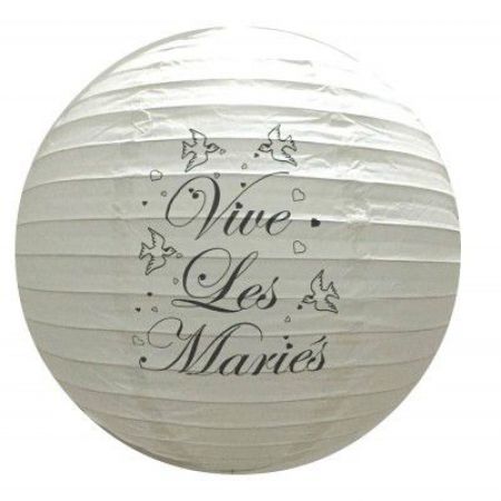 1032ar lampion vive les maries deux pieces deux pieces 