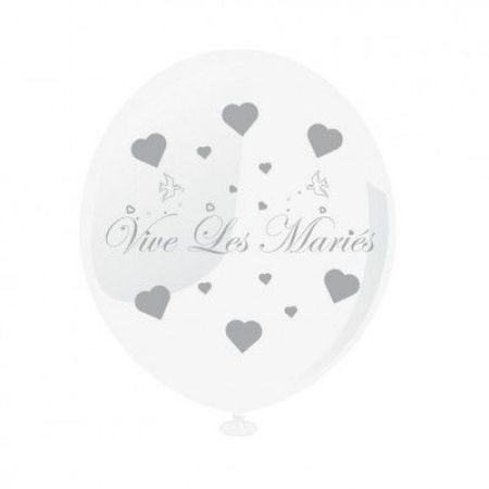 1143gr ballon 8 pieces vive les maries 