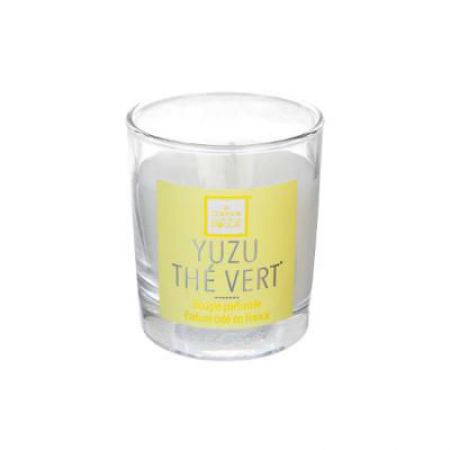 145301 bougie parfumee pas cher yuzu the vert 